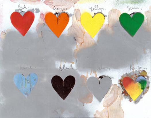Unknown Artist Jim Dine Hearts